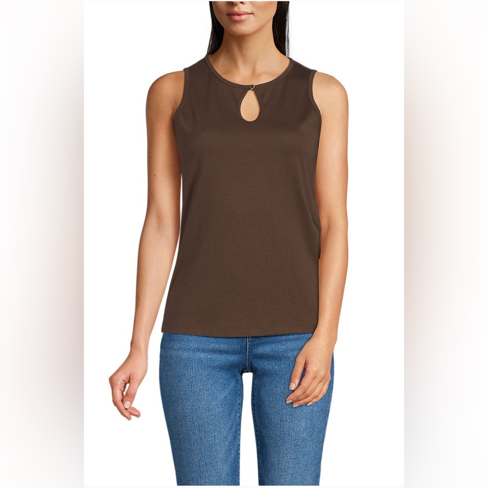 Key Whole Brown Women's Top
